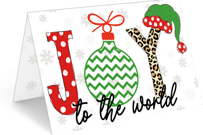 JOY to the World Christmas Cards - Includes 25 cards