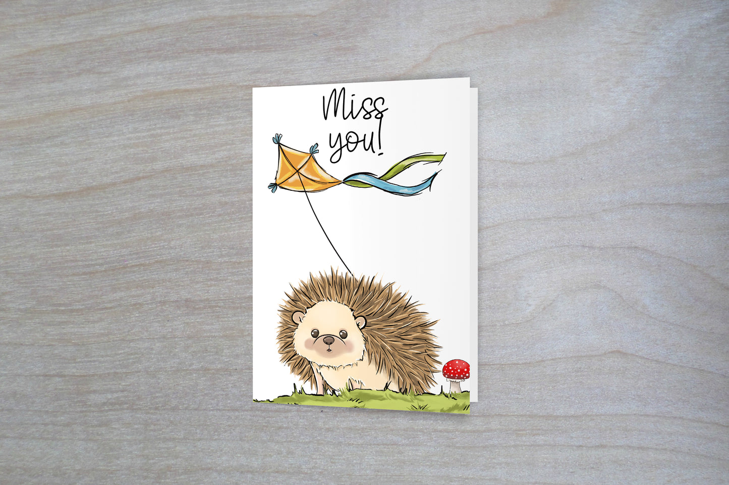 Fundraiser Miss You Card - Single Card