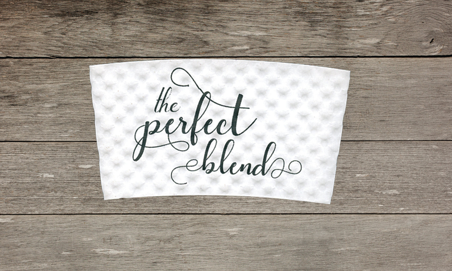 The Perfect Blend Coffee Sleeves - 30 sleeves