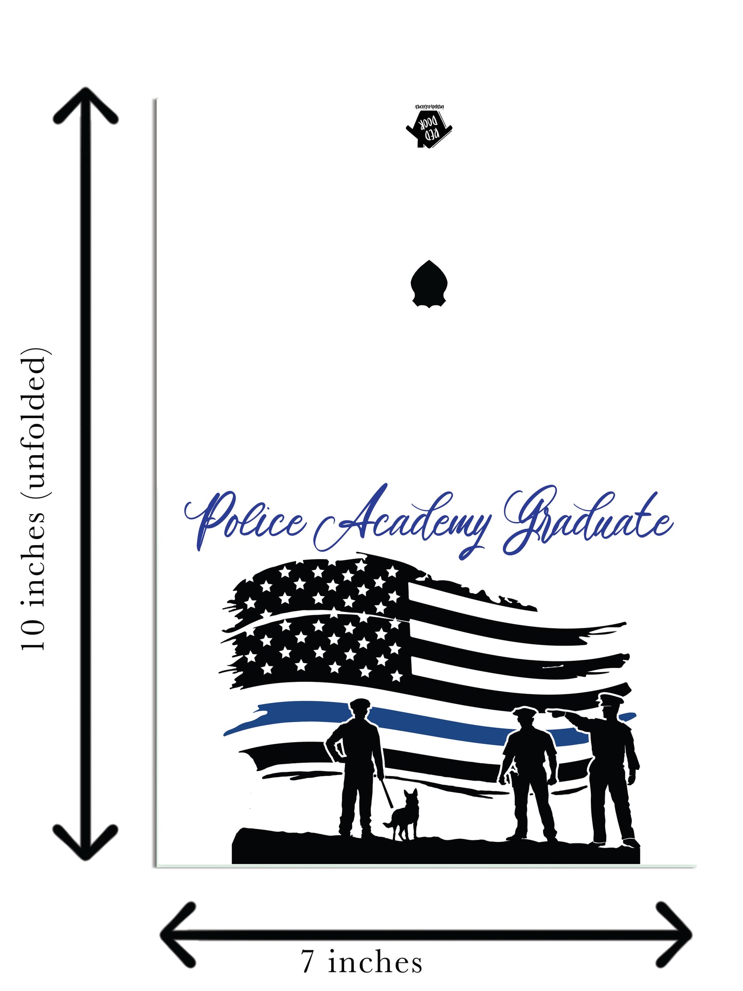 Police Academy Graduate - Single Card