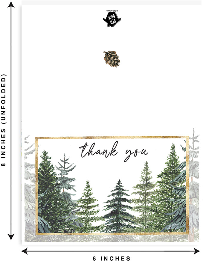 Tree Thank You - Included 25 cards