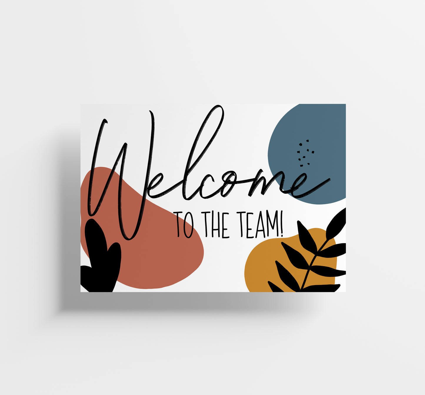 Boho Welcome to the Team - Single or set of 25