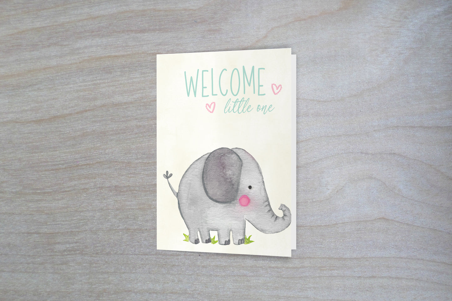 Fundraiser Welcome Baby - Single Card