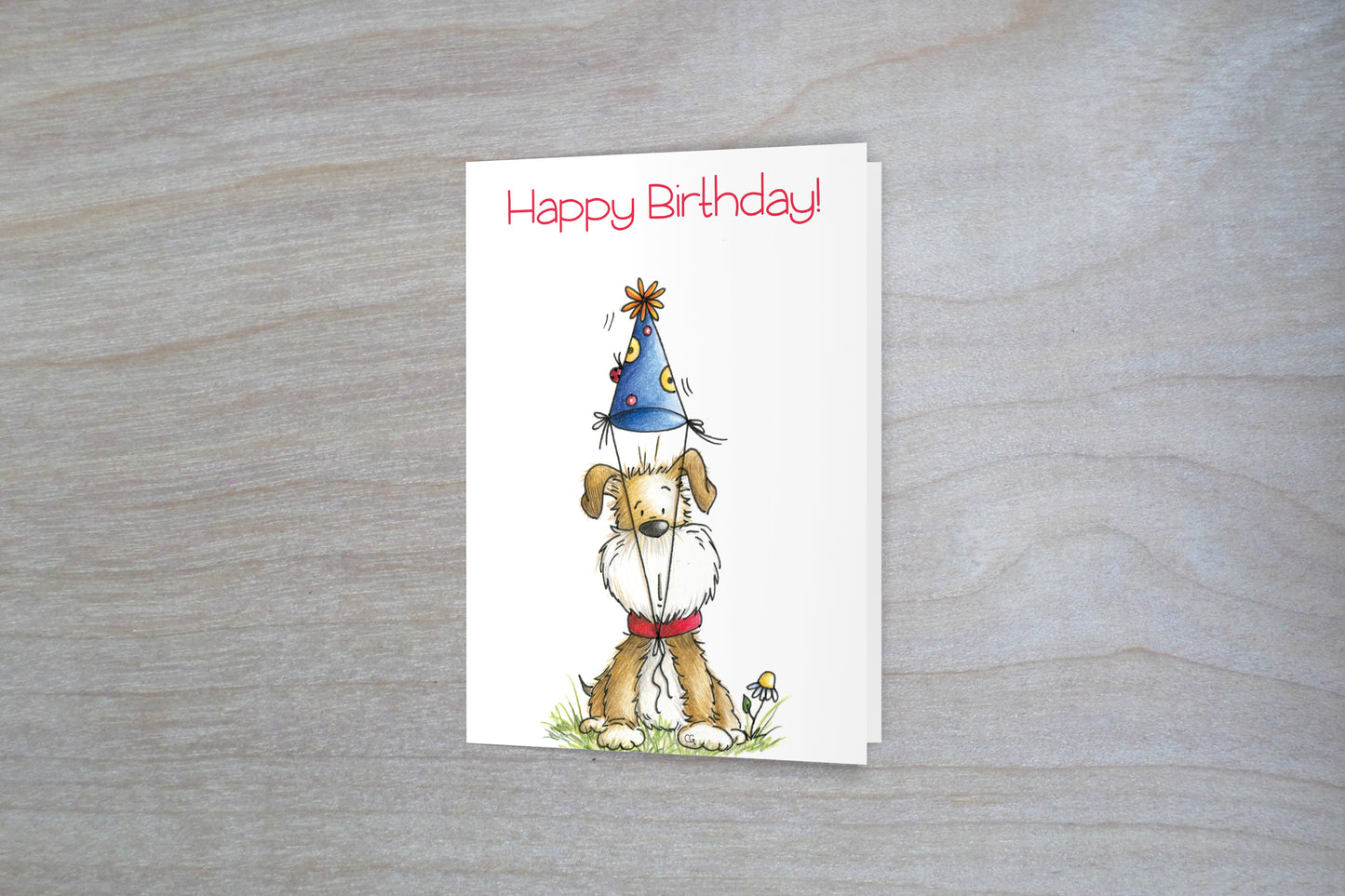 Fundraiser Puppy Birthday - Single Card